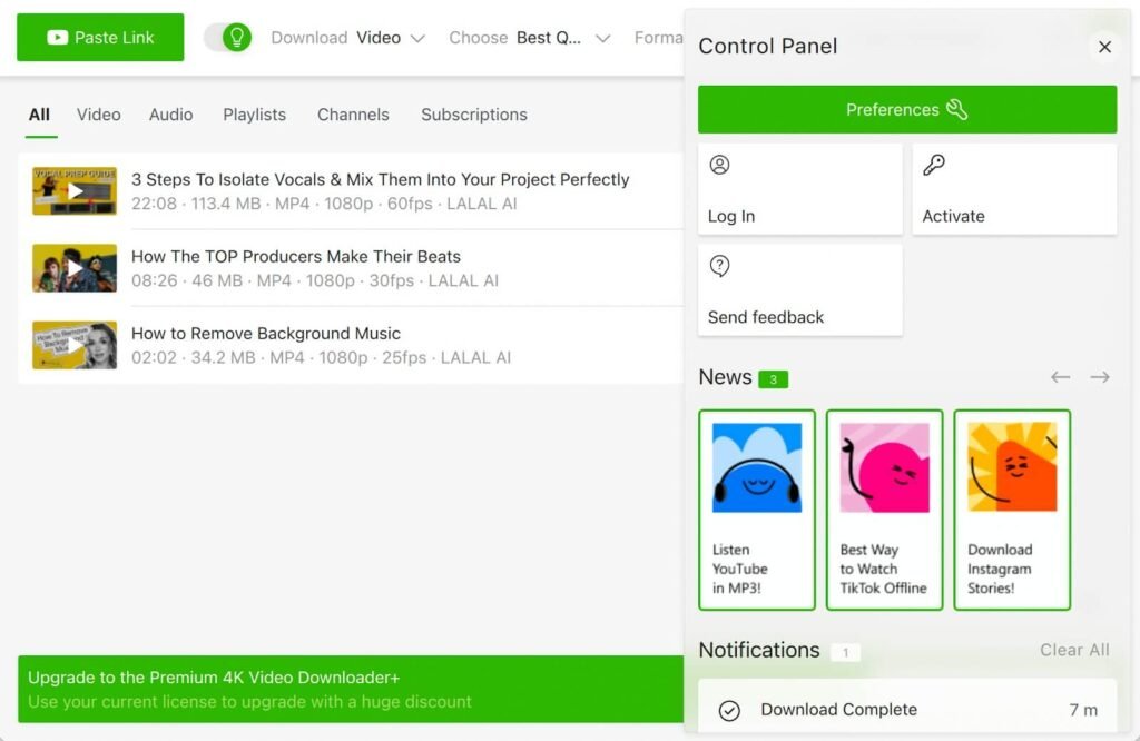 4k Video Downloader Full Indir