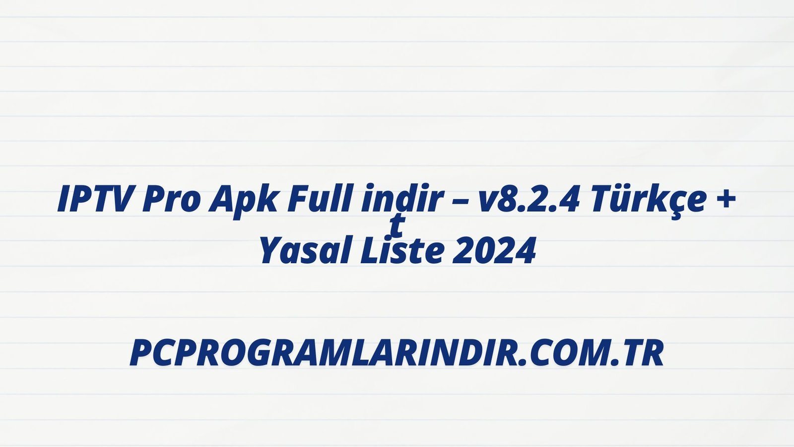 Iptv Full Indir