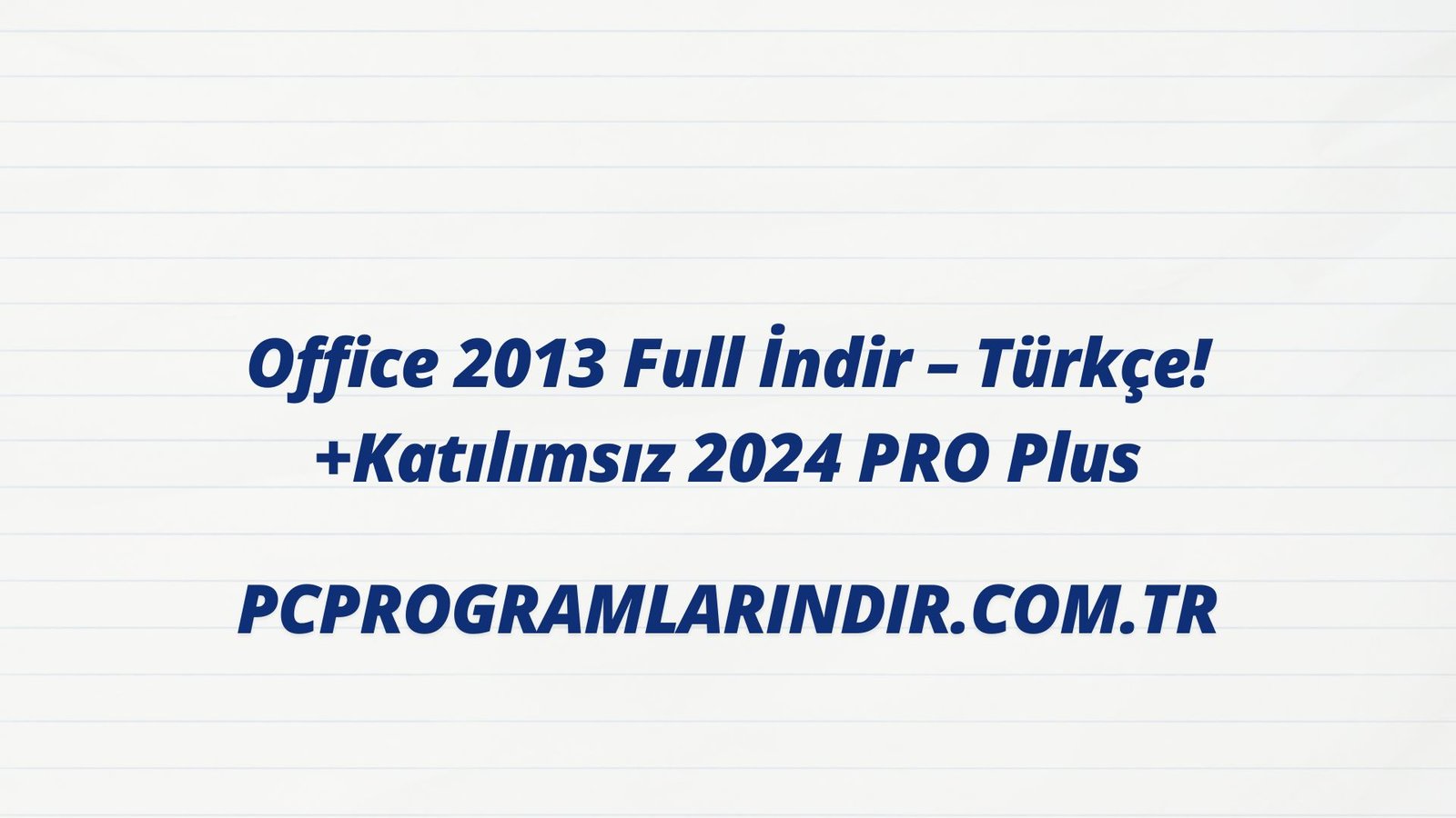 Ms Office 2013 Indir Full
