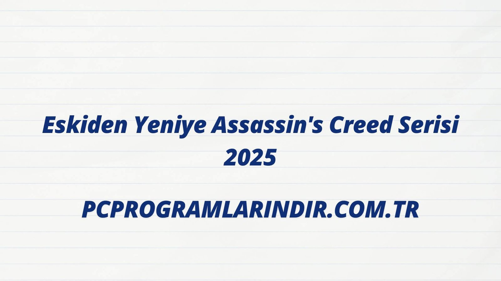 Assassin's Creed Indir